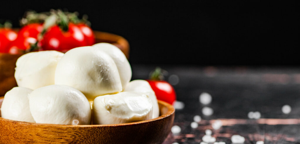 mozzarella para la pizza